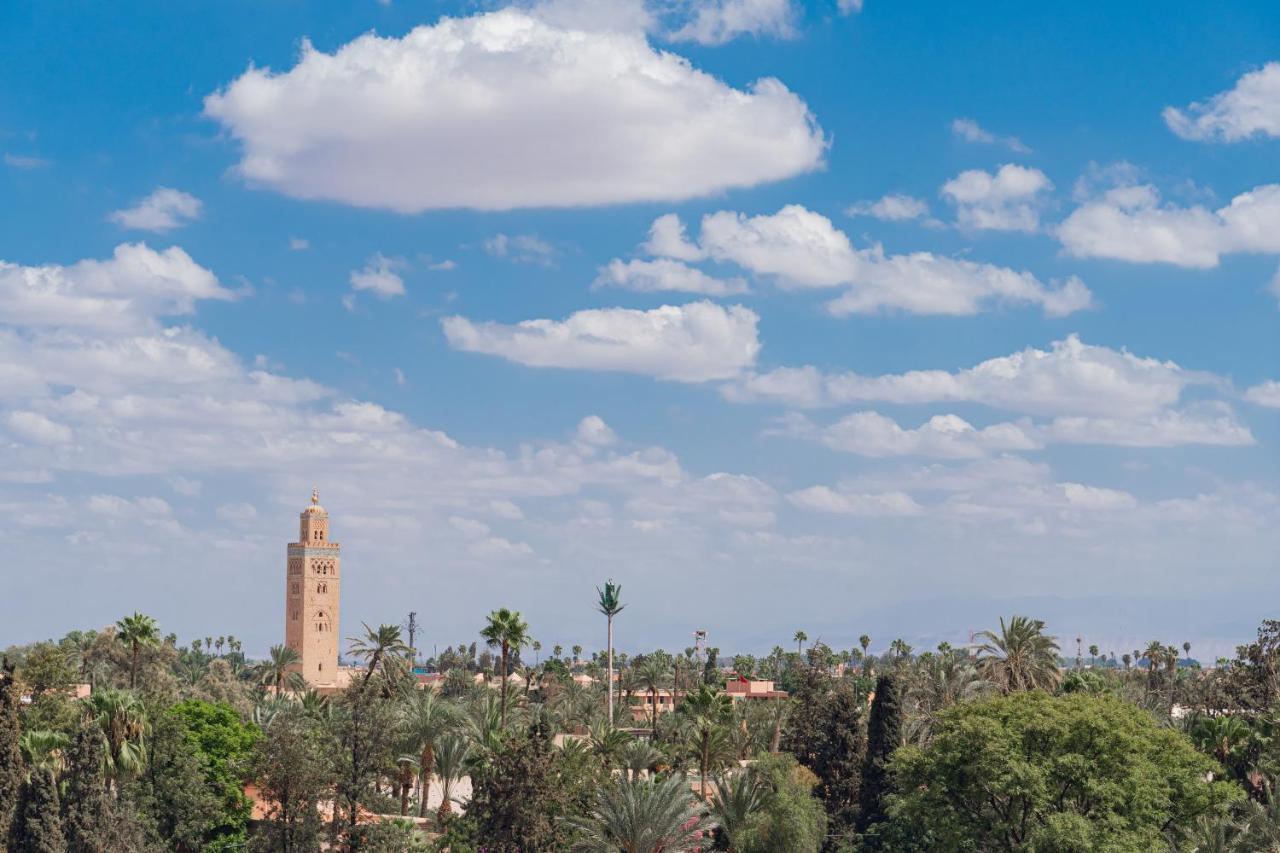 Hotel Jadali&Spa Marrakesh Bagian luar foto The minaret of the Great Mosque of Kairouan, Tunisia
