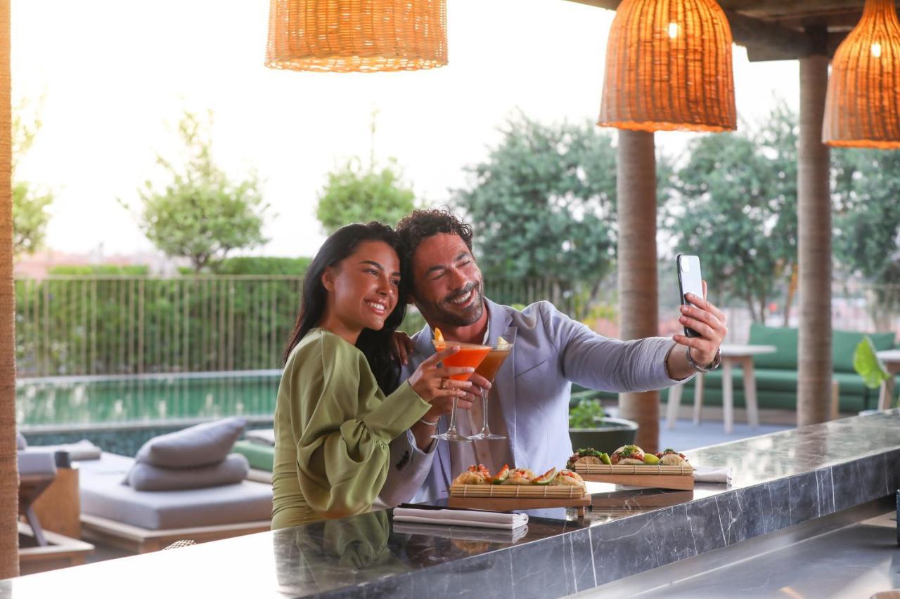 Hotel Jadali&Spa Marrakesh Bagian luar foto The Pool Bar